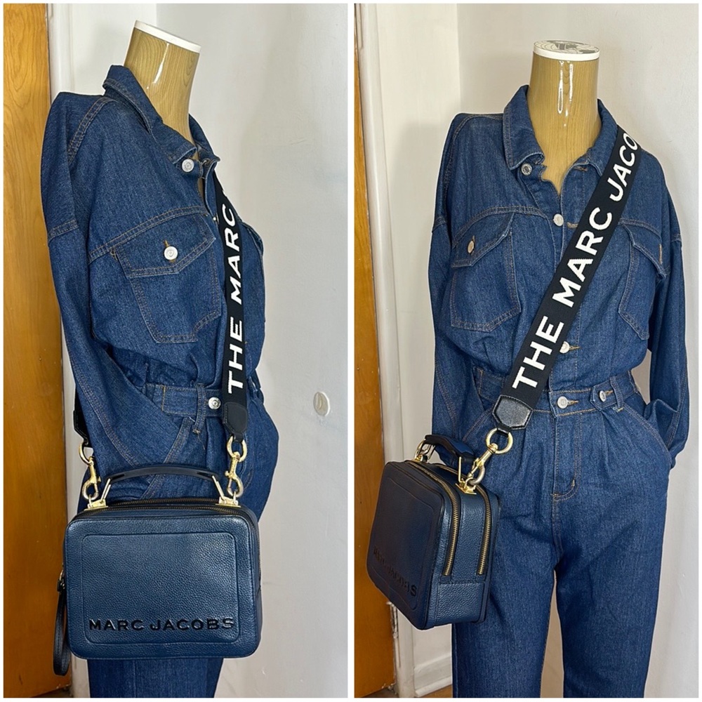 Marc Jacobs The Box Navy Blue